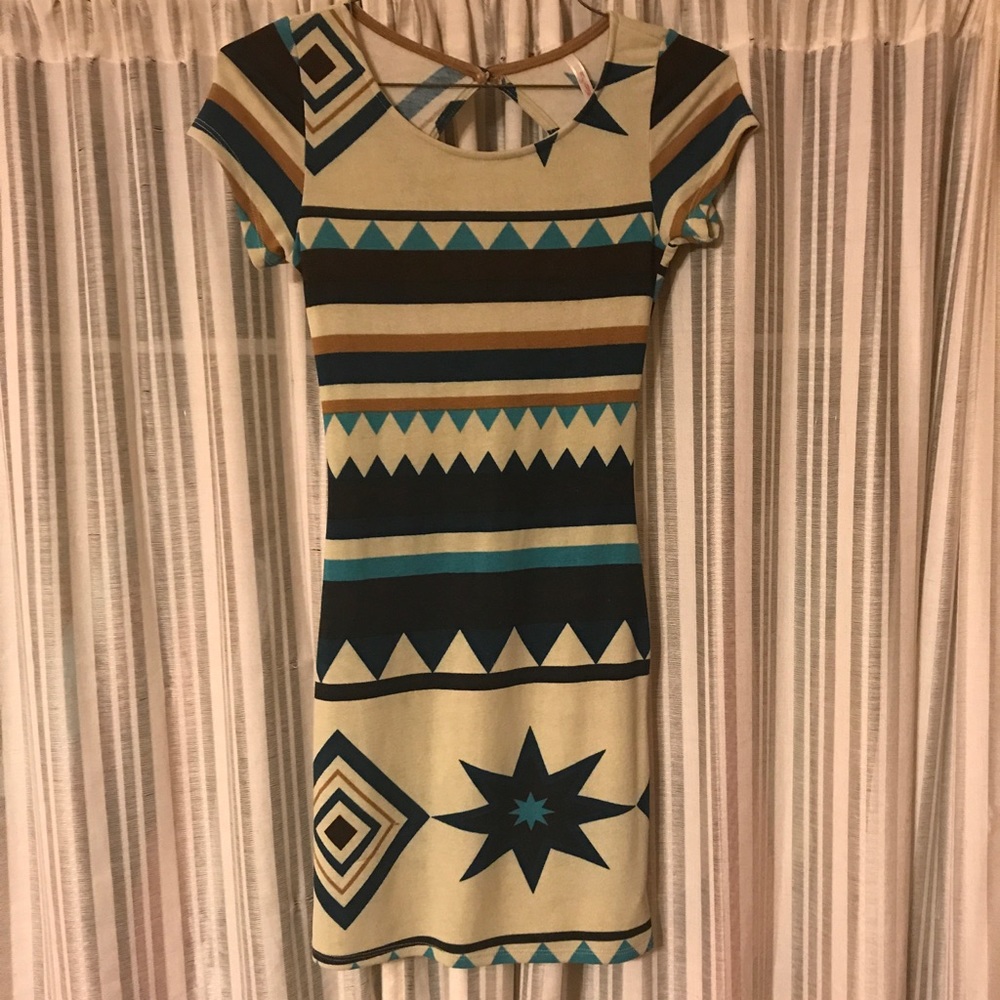 Billabong Tribal Bodycon Dress
